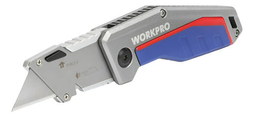 Cutter Trincheta Metalico Trapezoidal Multiuso 17cm Sk5 · 16750 · foto 01
