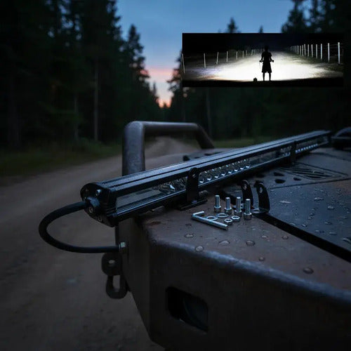 Barra Led Lux Led Ultra Slim 53cm Blanco