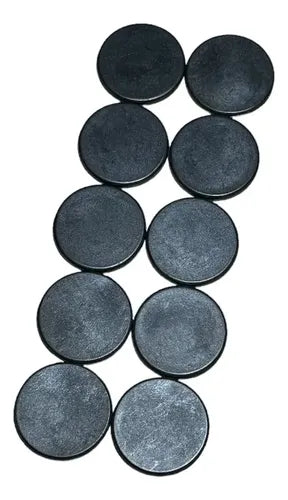 Coin Tag Nfc 213 Resistente Negro - Chip 20mm X 10