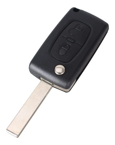 Carcasa Llave Peugeot 308 2 Botones