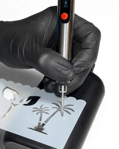 Minitorno Bateria Stencils Mechas Inalambrico Lapiz Grabador 50 Hz/60 Hz 8 W