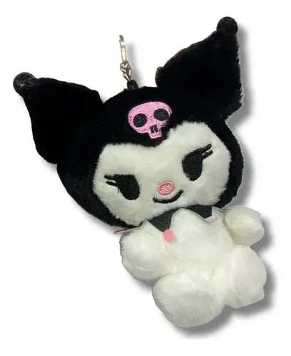 Llavero Peluche Colgante Kuromi Kawaii Blanco · 16857 · foto 01