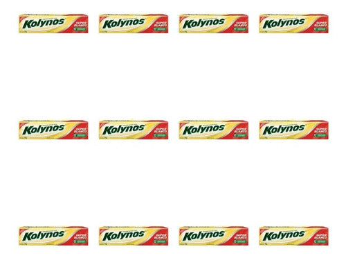 Pasta Crema Dental Kolynos X70g Super Blanco Pack X12u
