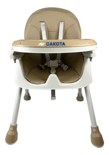 Silla de Comer para Bebé 2 en 1 Portátil y Plegable Beige · 17116 · foto 06