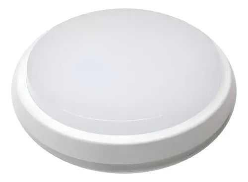 Candela Tortuga Redonda Exterior Led 24w Ip65 Luz Fría Blanca 6500k Blanco · 19104 · foto 01
