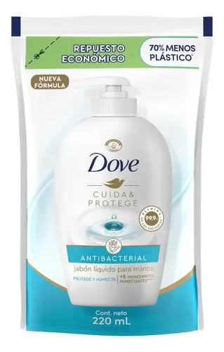 Refill Jabón Líquido para las Manos Dove Antibacterial x 220 ML · 2039 · foto 04