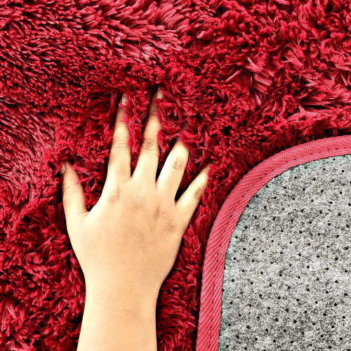 Alfombra Nórdica Pelo Largo Decorativa 280 X 200 2.8 M 2 M