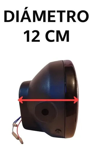 Farol Óptica Delantera Honda Cg Titan 150 Motomel S2