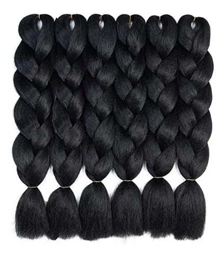 Extensiones Kanekalon Trenzas Africanas Castaño Oscuro