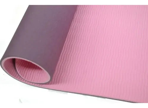Mat de Yoga y Pilates GMP de TPE Antideslizante con Correa Violeta · 16896 · foto 05
