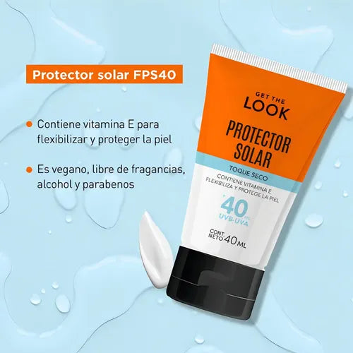 Protector Solar Get The Look Fps 40 X 40 G