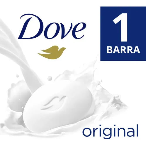 Jabón En Barra Dove Original Individual 90 Grs
