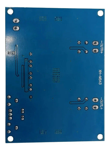 Modulo Amplificador Audio Xh-m543 Tpa3116d2 2x120w Azul
