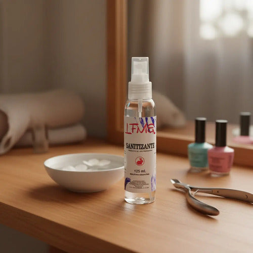 Gran De Insumos Para Uñas Sanitizante 125ml Uñas