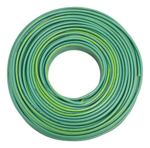 Cable Unipolar 2.5mm 50m Rollo Verde/amarillo Rojo