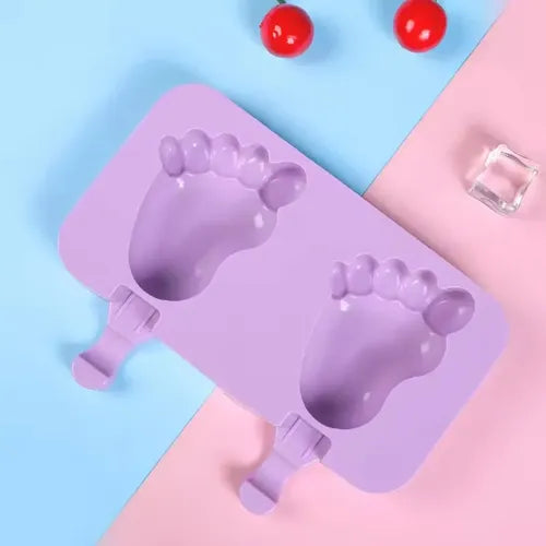 Molde Silicona Helado 2cavidades Pie
