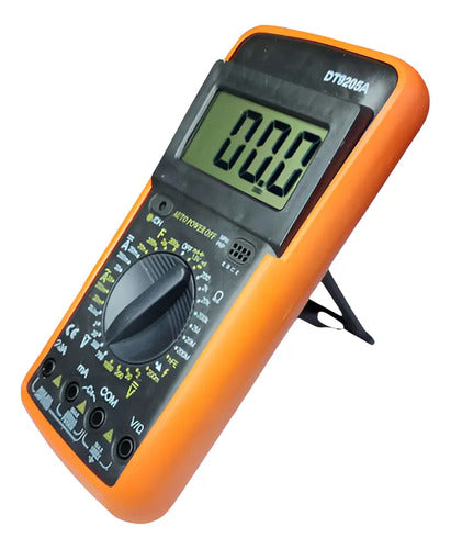 Tester Digital Multimetro Dt-9205a Capacímetro Voltímetro