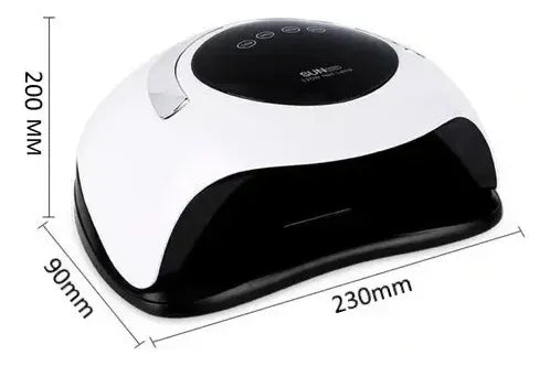 Combo Cabina UV/LED Sun BQ5T 120W Táctil y Torno para Uñas con Fresas · 18412 · foto 04