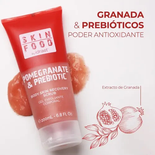 Gel Exfoliante Corporal Pomegranate Skin Food Idraet Fragancia Frutal · 17757 · foto 03