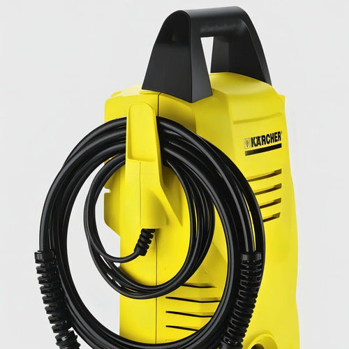 Hidrolavadora Eléctrica Kärcher Home & Garden K2 Basic Black 19943220 Amarillo De 1.4kw Con 110bar De Presión Máxima - 50hz/60hz 50 Hz/60 Hz