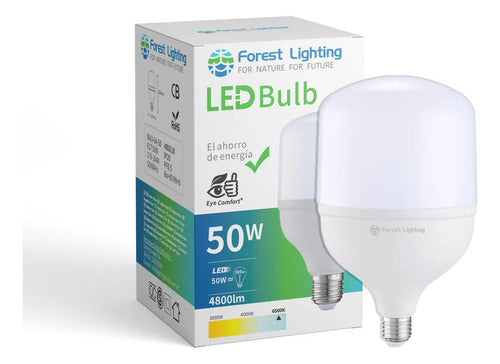 Lampara Led Alta Potencia Galponera 50w