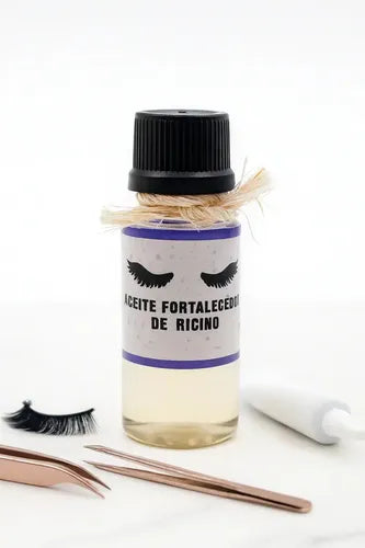 Aceite Fortalecedor De Ricino Cherrycoco Pestañas Cejas