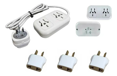 Combo 1zapatilla Multificha, Adaptador A