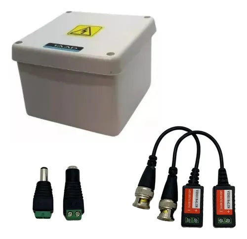 Kit Camara Seguridad Taad Exterior Balun