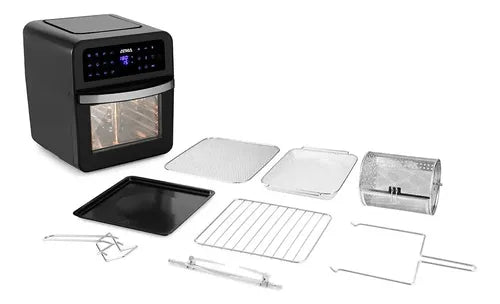 Horno Y Freidora De Aire Digital Atma 94hfr582dp 11,6 L Plateado Negro