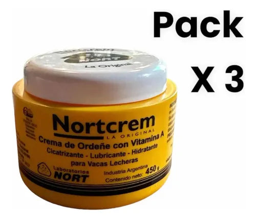 Crema de Ordeñe Nortcrem Original 450 g Pack x3 · 17180 · foto 02