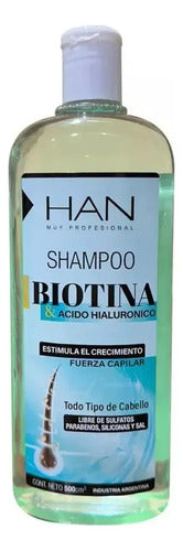 Kit Shampoo y Enjuague Han Biotina y Ácido Hialurónico 500ml · 17325 · foto 03