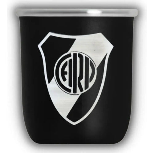 Mate Acero Inoxidable Globalross Térmico Negro River