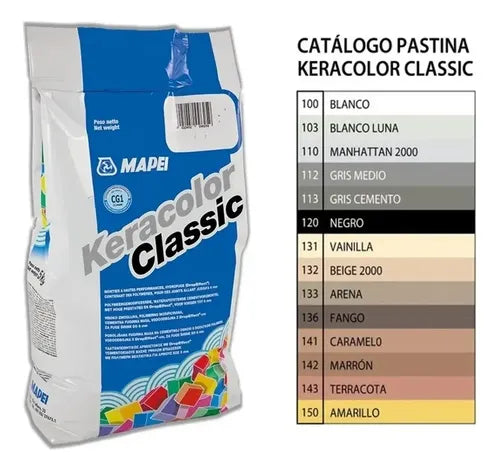 Pastina Mapei Keracolor Classic 5kg Gris Medio · 15865 · foto 03