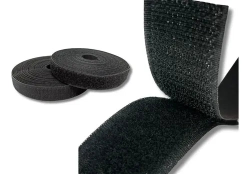 Abrojo Velcro Belcro 25mm / 2,5 Cm X Rollo 10 Metros Negro