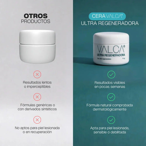 Cera Ultra Regeneradora Valca 50 g Día y Noche Piel Sensible · 18143 · foto 04