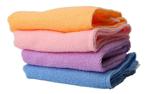Turbante Toalla Hair Wrap Secado Rápido Microfibra Lila Lisa