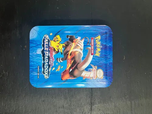 Lata Pokémon Importada 40u Faille Paradoxe con Especiales · 16741 · foto 02