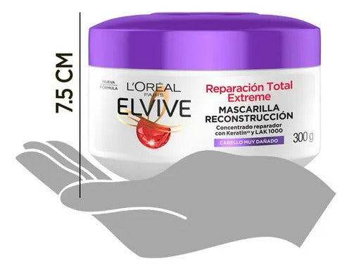 Mascarilla Elvive Reparación Total Extreme - 300gr · 1261 · foto 03