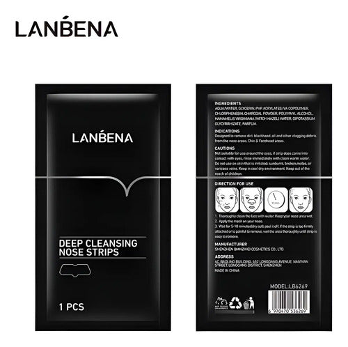 Tiras Nasales de Limpieza Profunda Lanbena · 17214 · foto 01
