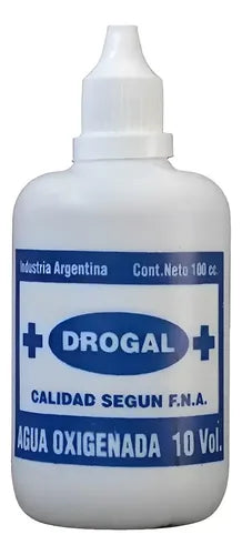 Agua Oxigenada Drogal 10 Vol X 100cc X 10 Unidades