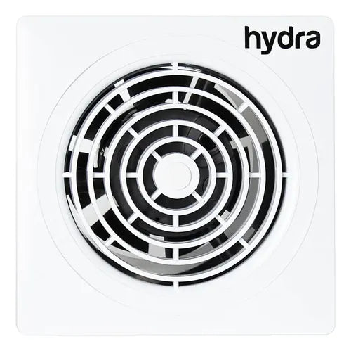 Extractor Aire 4 Hydra Cocina Baño Silencioso 12w Potencia B Color Blanco
