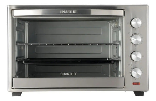 Horno Electrico Smartlife Conveccion Spiedo 70l 6 Funciones