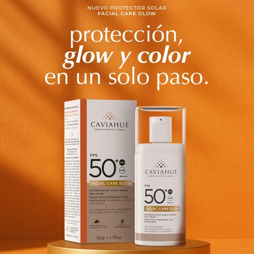 Caviahue Protector Solar Fps50+ Facial Care Glow Color 50ml · 17741 · foto 04