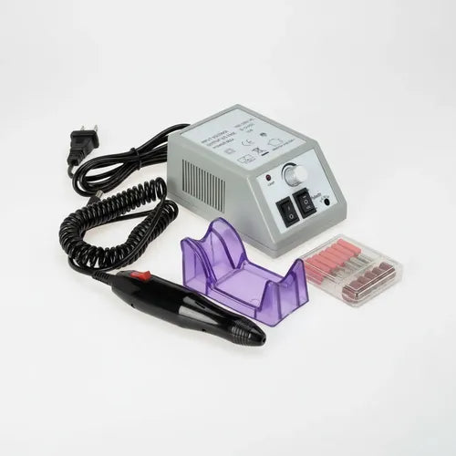 Set Torno Uñas Manicuria Profesional Esculpidas Gel Uv Manos