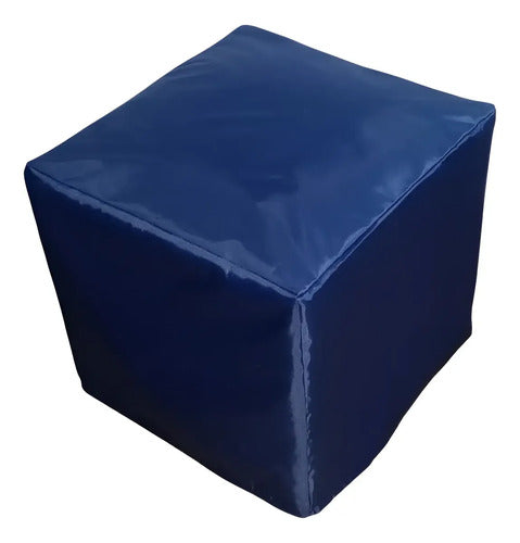 Funda Impermeable Antidesgarro para Puff 40 x 40 cm Azul · 15468 · foto 03