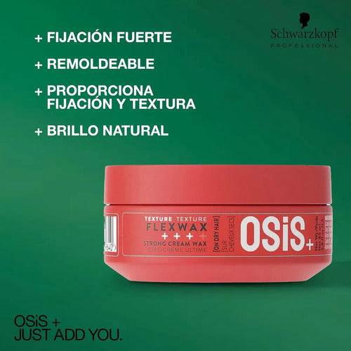 Fijador para el Cabello en Cera Schwa Osis+ · 17454 · foto 03