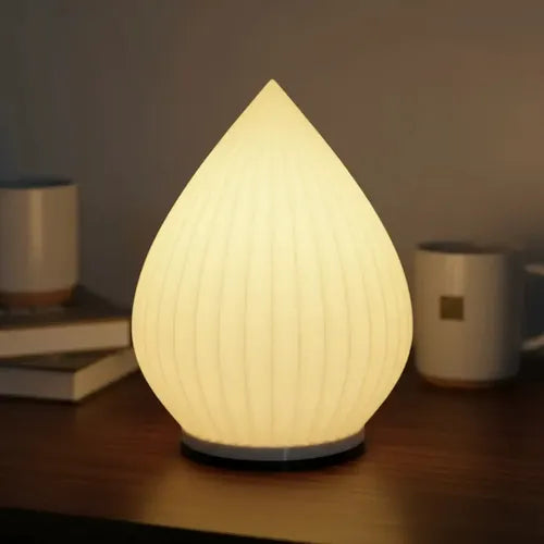 Lámpara Velador Led Moderno Nórdico Impresion 3d Cónico Th3d