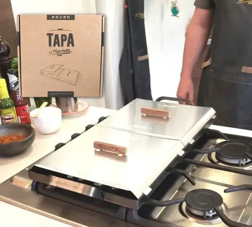 Plancheta Original 2 Hornallas Con Tapa- La Planchetta