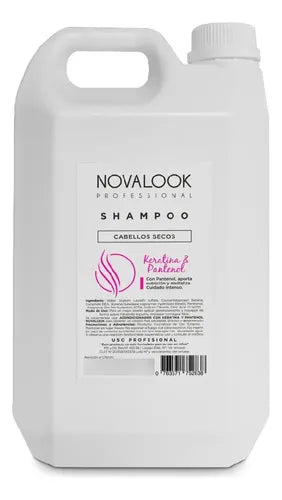 Shampoo Keratina Cab Secos Novalook 2900ml Peluquero Novalook Keratina Shampoo Keratina Y Retinol Novalook Shampoo