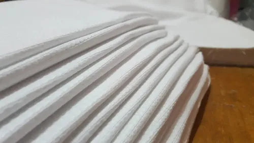 Repasador Toalla Premium Algodon 56 X 49cm Blanco 6 Unidad